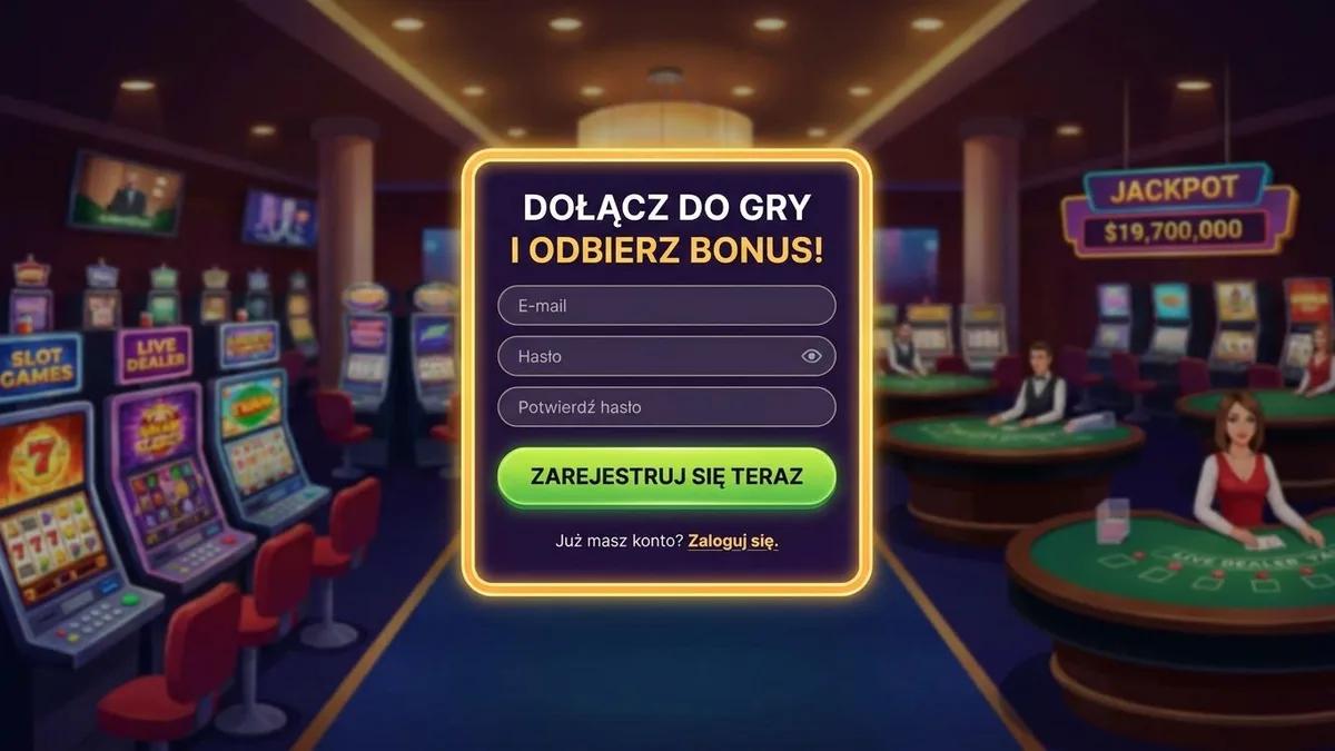 Rejestracja z bonusem
